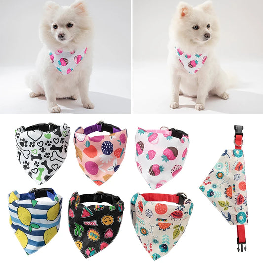 Adjustable Dog Bandana – Cute and Comfortable Pet Accessory