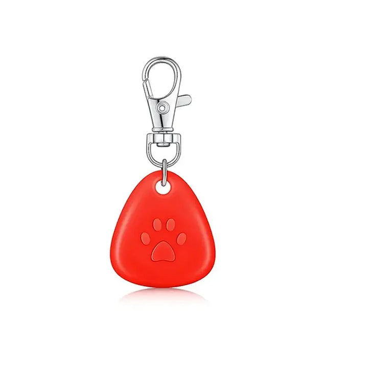 Waterproof LED Dog Collar Light – Silicone Safety Pendant with Replaceable Battery for Night Walks - Ditzy Petunia