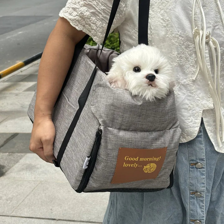 Portable Car Pet Bag – Car Seat Bed for Small Dogs &amp; Cats
