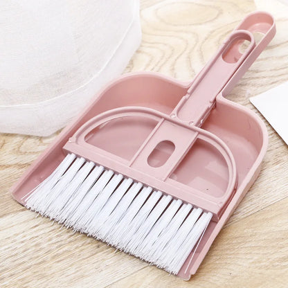 Mini Broom & Dustpan Set for Small Pets – Cleaning Tools for Cat, Rabbit, Hamster, Guinea Pig, and More