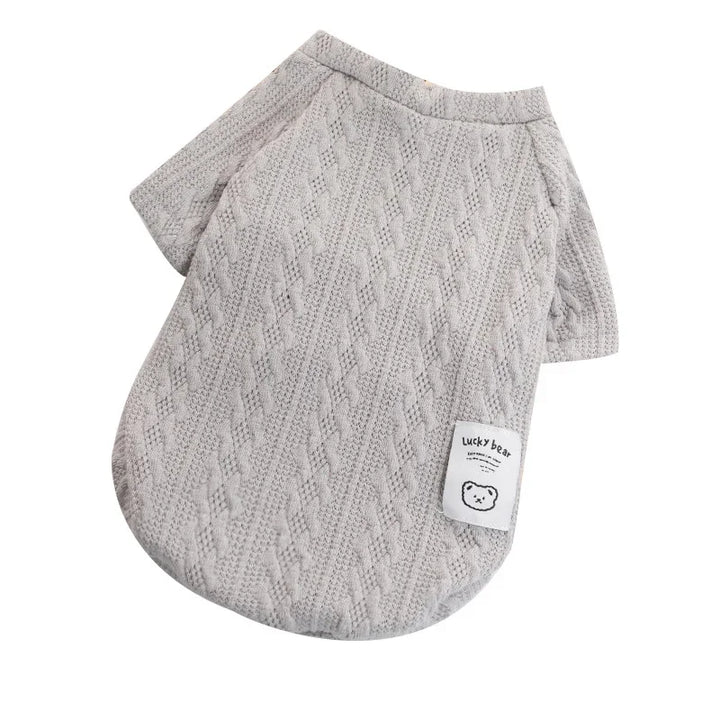 Knitted Dog Sweater - Warm Winter Wear for Small Dogs &amp; Cats | Cozy Wool Pet Apparel - Ditzy Petunia
