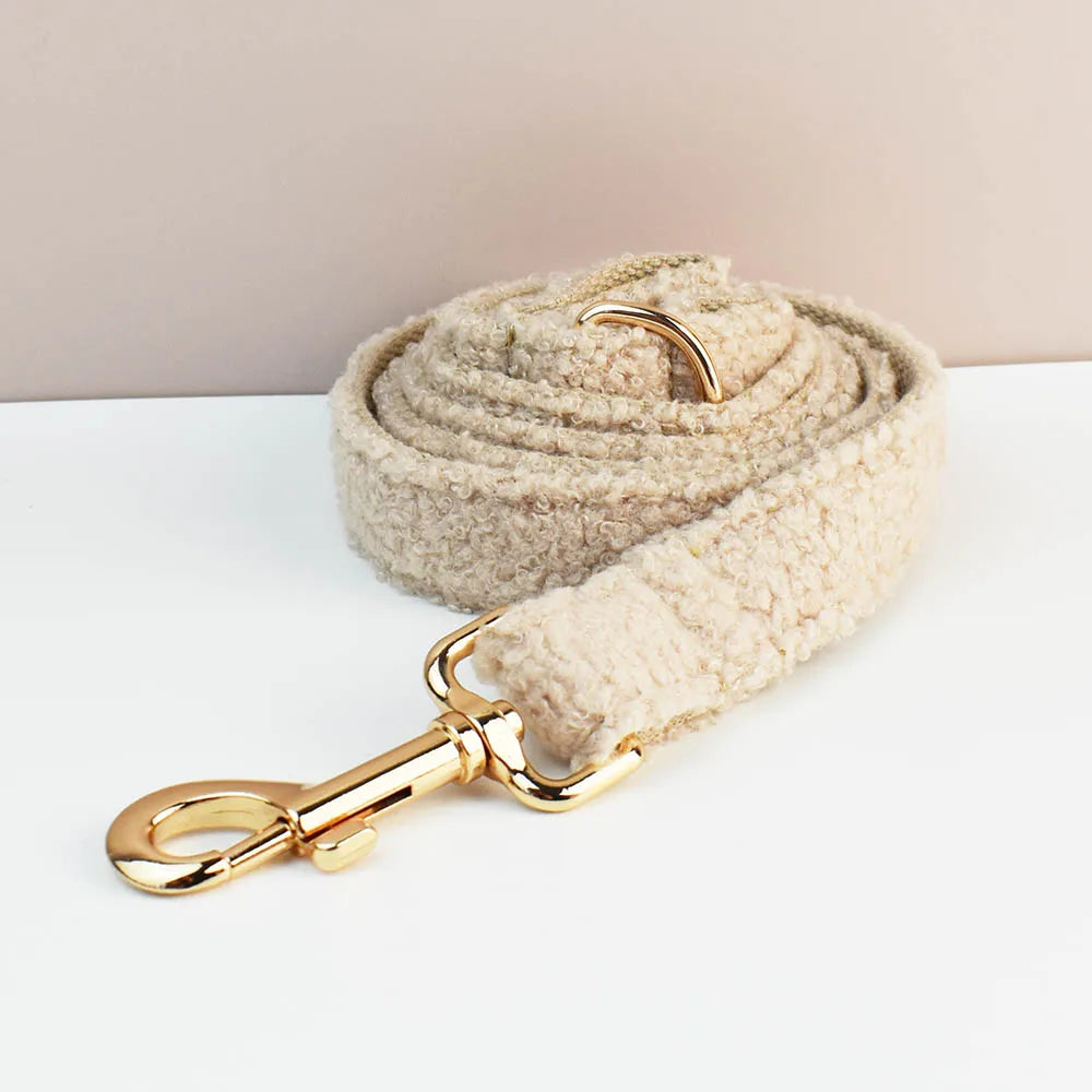 Custom Engraved Velvet Dog Collar and Leash Set – Padded, Breakaway & Personalized for All Sizes