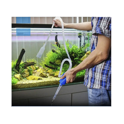 Aquarium Gravel Vacuum Cleaner – Semi-Automatic Water Changer & Siphon Pump