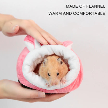 Cozy Fleece Hamster Nest – Soft, Warm & Snuggly Hideout