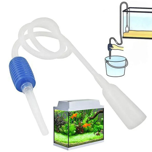 Aquarium Gravel Vacuum Cleaner – Semi-Automatic Water Changer & Siphon Pump