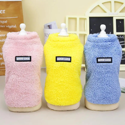 Winter Fleece Pet Vest – Cozy, Soft, and Perfect for Chilly Days