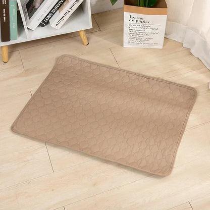 Washable and Reusable Dog Bed Mat – Waterproof, Anti-Slip, Multi-Layer Absorbent Pad