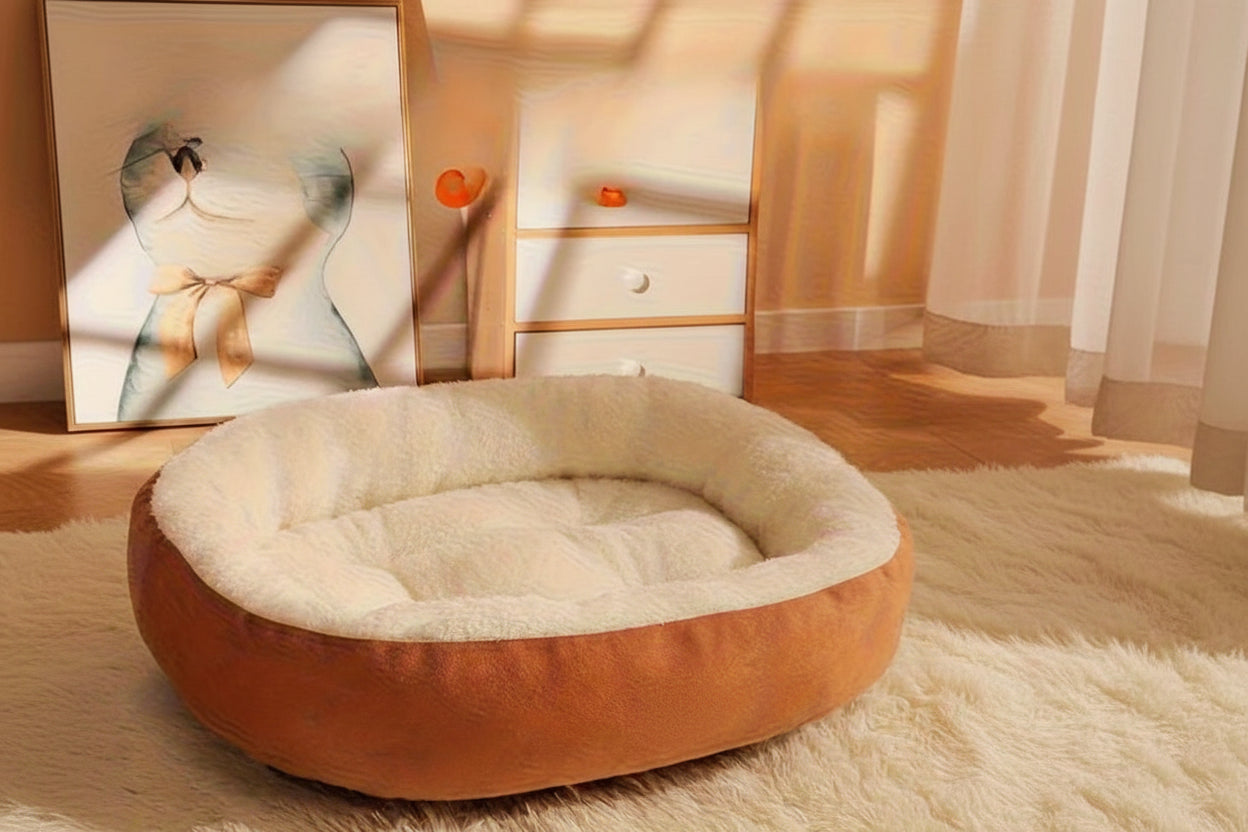 Cozy Breathable Pet Bed – Soft & Durable for Cats and Dogs