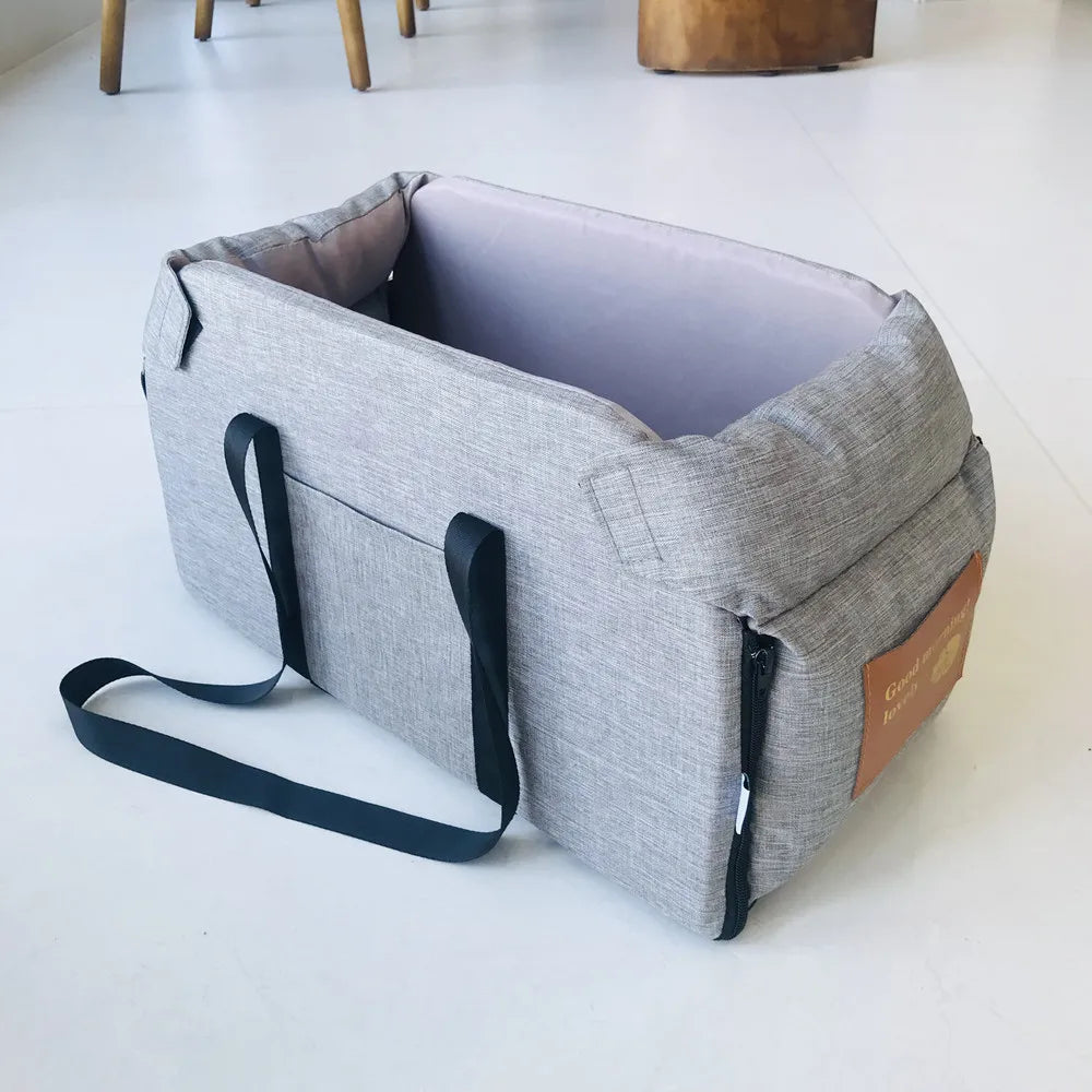 Portable Car Pet Bag – Car Seat Bed for Small Dogs &amp; Cats