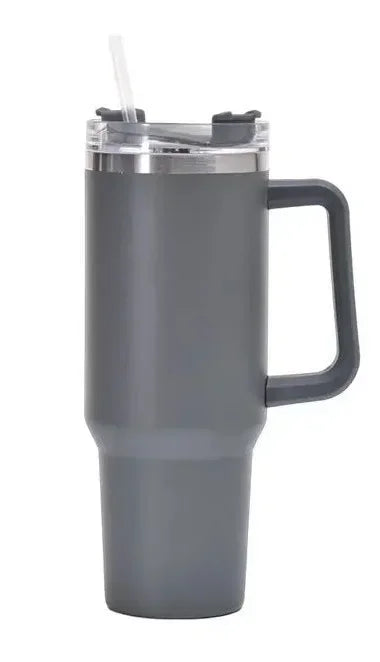 1200ml Stainless Steel Vacuum Flask - Thermos for Hot &amp; Cold Drinks | Leak-Proof, Portable, Eco-Friendly Ditzy Petunia