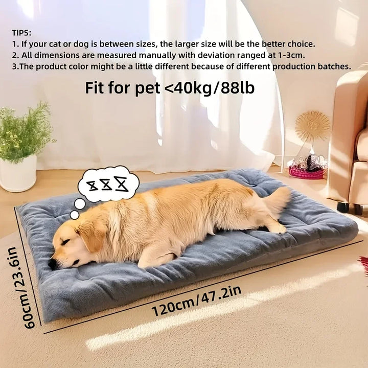 Comfy Plush Dog Bed - Versatile, Light Weight &amp; Portable
