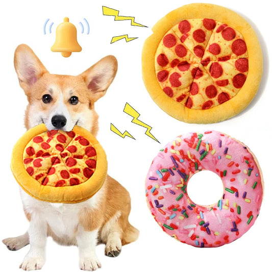 Plush Squeaky Dog Toy – Soft, Durable & Fun for Interactive Play