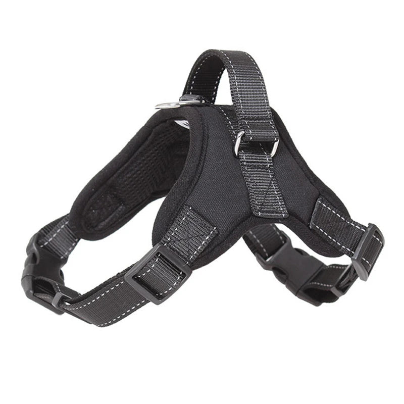 Saddle Dog Harness – Reflective, Adjustable, and No-Pull for All Sizes