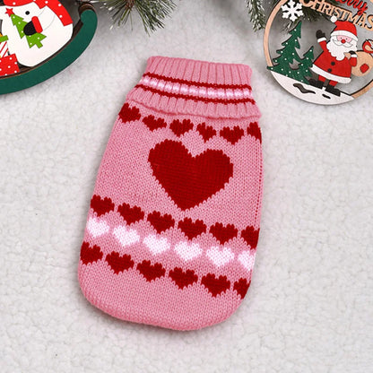 Lovely Pet Cat Sweater - Warm & Stylish Wool Sweater for Cats - Cartoon Design in Multiple Sizes Ditzy Petunia