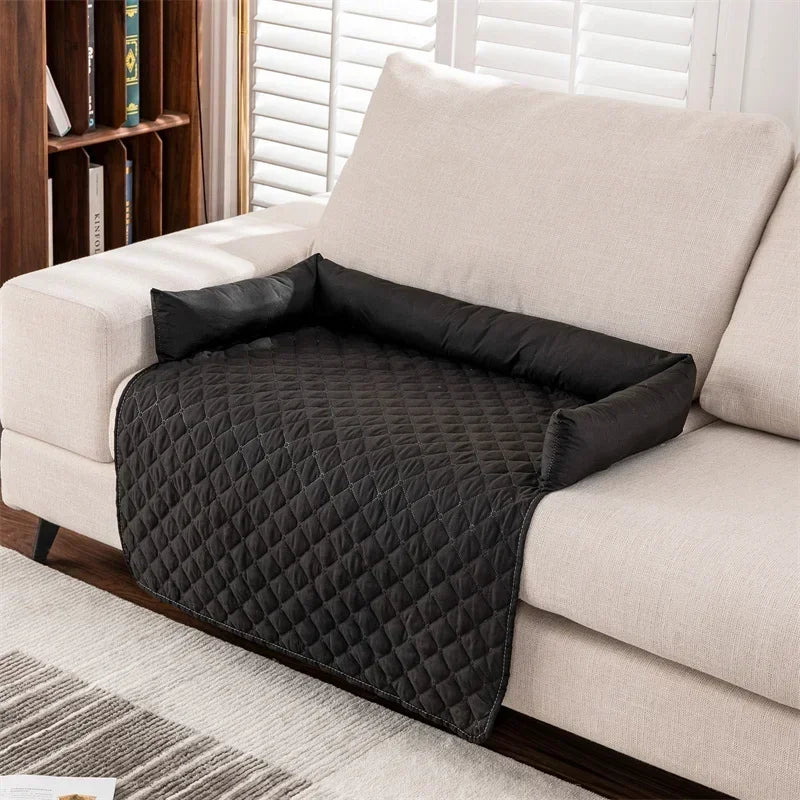 Waterproof Anti-Slip Pet Sofa Mat | Washable Dog &amp; Cat Couch Slipcover | Anti-Dirt Protector for Living Room Furniture &amp; Pet Beds Ditzy Petunia