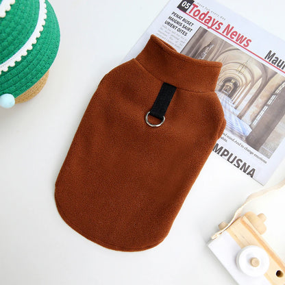 Winter Fleece Pet Vest – Cozy, Soft, and Perfect for Chilly Days