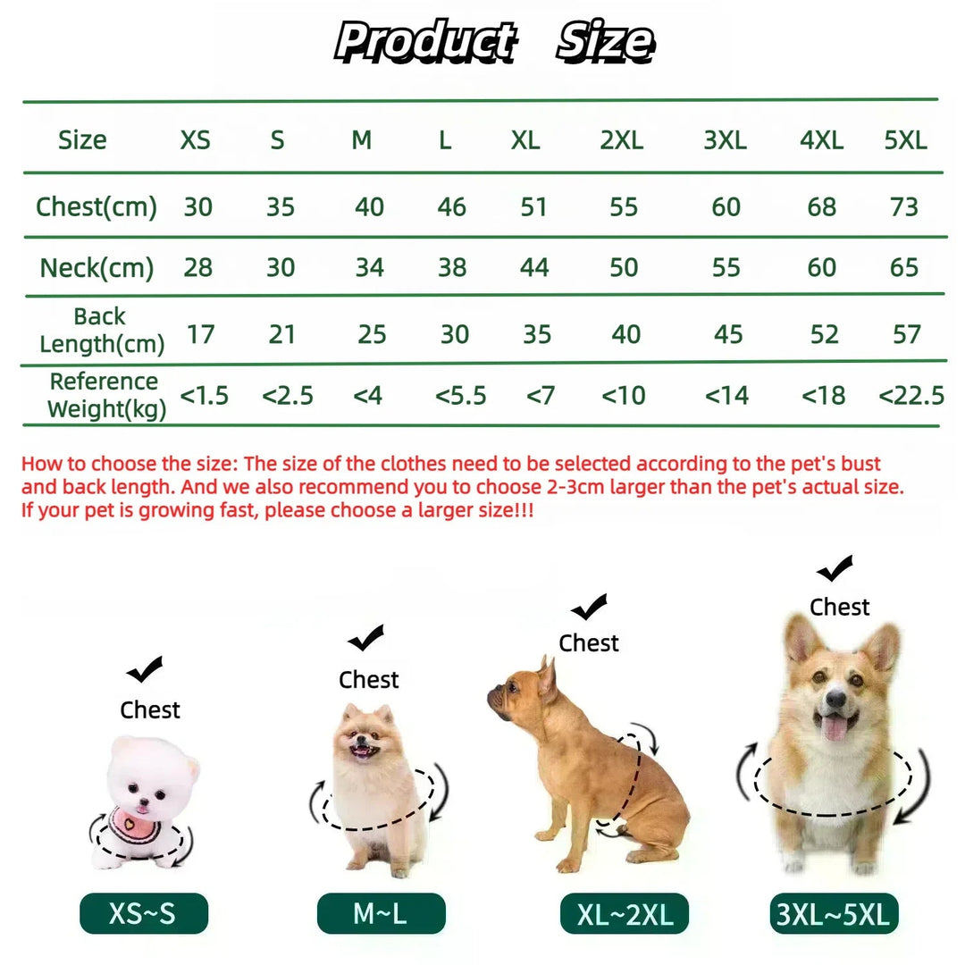 Autumn Winter Pet Cat Dog Sweater - Warm Coat for Small, Medium, and Large Pets Ditzy Petunia
