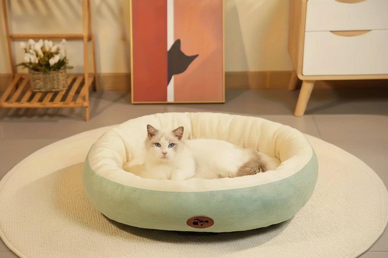 Cozy Breathable Pet Bed – Soft & Durable for Cats and Dogs
