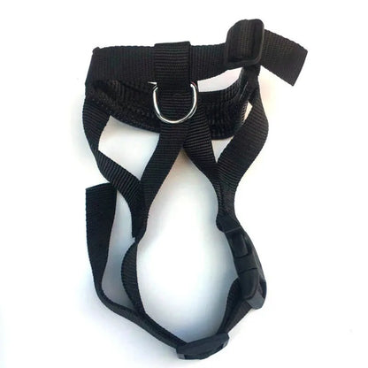Adjustable Nylon Dog Muzzle – Prevent Biting, Barking & Chewing