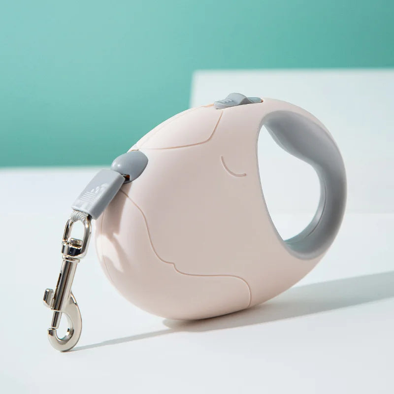 Retractable Nylon Dog Leash – Quick Release Pet Lead for Puppies & Small Dogs
