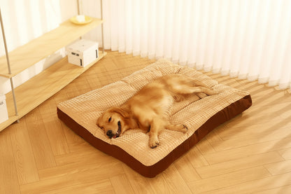 Soft Flannel Pet Bed Blanket — Washable Comfort Mat for Dogs