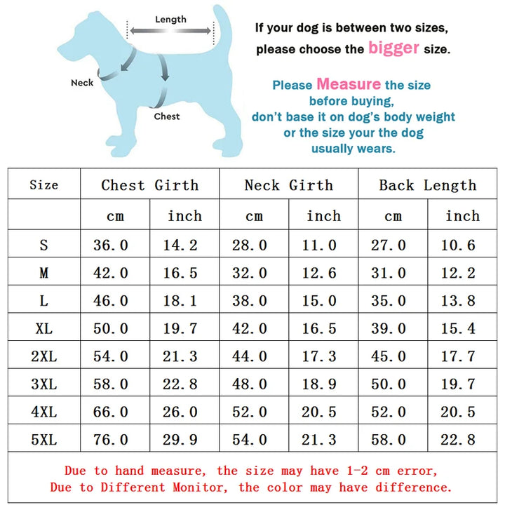 Waterproof Dog Coat – Reflective Winter Jacket for Small &amp; Large Dogs, Poodle, French Bulldog, Labrador, Pug - Ditzy Petunia