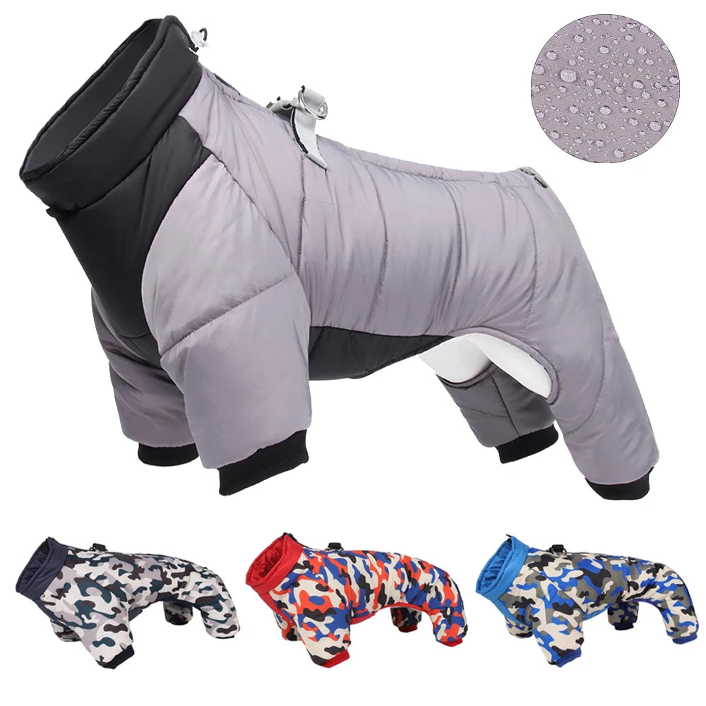 Winter Warm Thicken Dog Jacket for Small Medium Dogs - Waterproof, Windproof, Cozy Coat for Chihuahua, French Bulldog, Pug &amp; More Ditzy Petunia