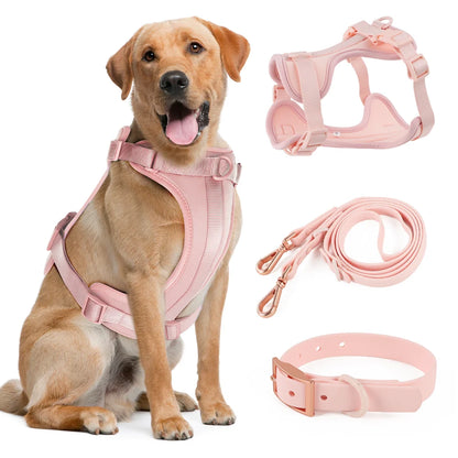Adjustable Dog Vest Harness with Quick Release – Padded No-Pull Harness for Small to Large Dogs
