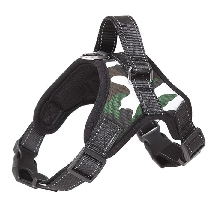 Saddle Dog Harness – Reflective, Adjustable, and No-Pull for All Sizes