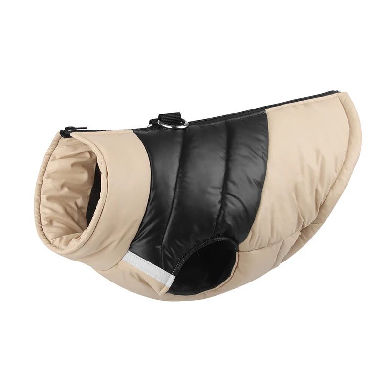 Waterproof Dog Coat – Reflective Winter Jacket for Small &amp; Large Dogs, Poodle, French Bulldog, Labrador, Pug - Ditzy Petunia