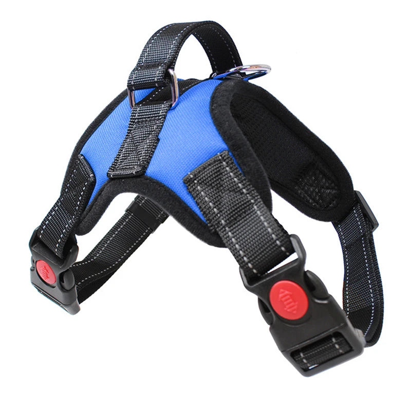 Saddle Dog Harness – Reflective, Adjustable, and No-Pull for All Sizes