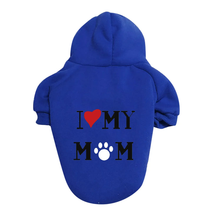 Large and Small Dog Sweaters, Soft Knitted Pet Clothes for Winter Warmth - Ditzy Petunia