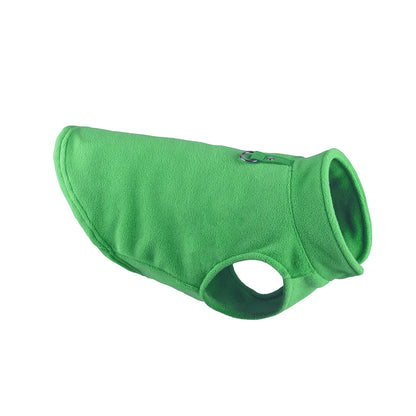🐶 Cozy Winter Fleece Dog Vest – Warm Jacket for Small Breeds