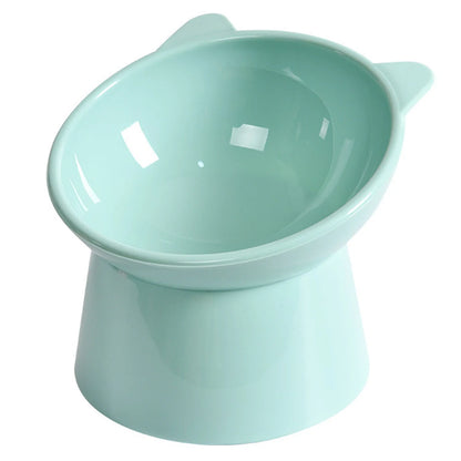 Tilted Cat/Dogs Food Bowl – Ergonomic & Whisker-Friendly Design