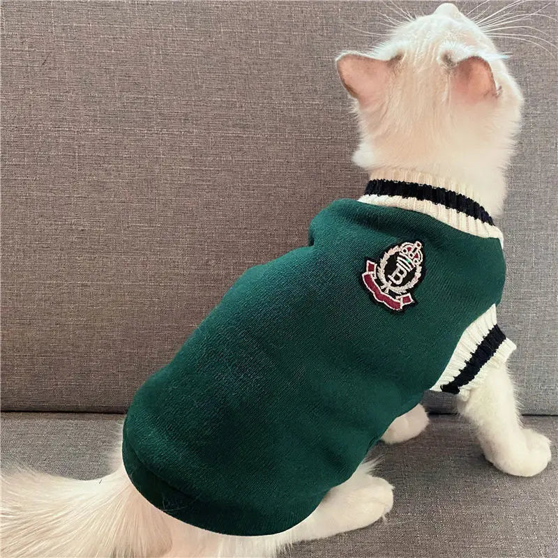 🐶 Cozy Knitted Dog Sweater – Soft &amp; Stylish Winter Pet Outfit - Ditzy Petunia