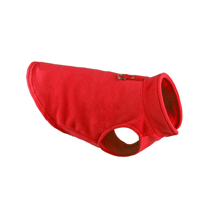 🐶 Cozy Winter Fleece Dog Vest – Warm Jacket for Small Breeds