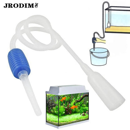 Aquarium Gravel Vacuum Cleaner – Semi-Automatic Water Changer & Siphon Pump