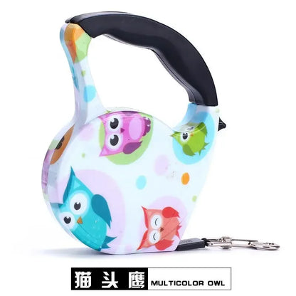 Retractable Dog Leash with Quick Lock – Tangle-Free Tape Lead for Small to Large Dogs
