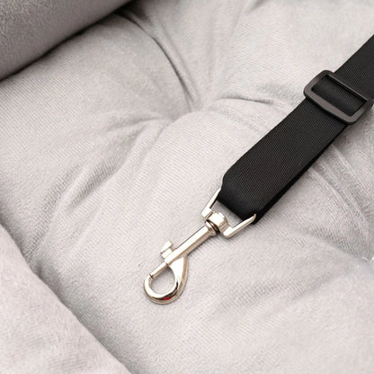 Knitted Anti-Slip Pet Bed Mat for vehicles — Massage Cushion with Cotton Filling for Dogs & Cats