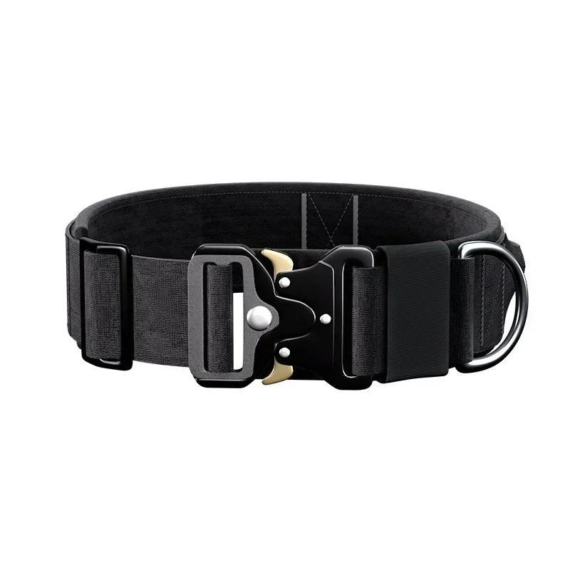 Heavy-Duty Nylon Dog Collar with Handle — Breakaway Safety Design