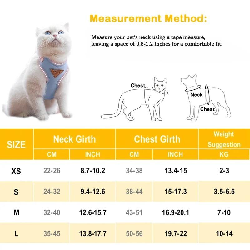 Breathable Puppy Harness Leash Set for Small Dogs &amp; Cats - French Bulldog, Chihuahua, Poodle Pet Supplies Ditzy Petunia