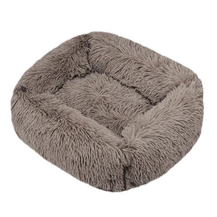 Luxury Plush Dog Bed - Washable Calming Pet Bed for Small, Medium, and Large Dogs Ditzy Petunia