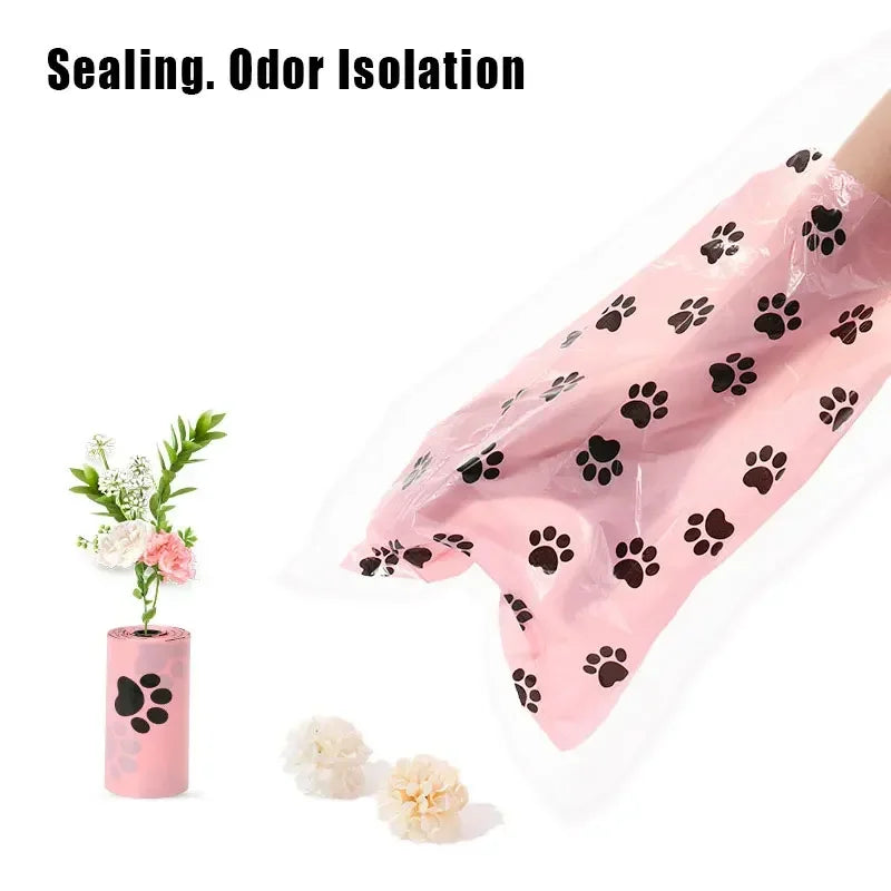 Convenient Outdoor Pet Waste Cleanup – 10 Biodegradable Bags 150 Bags - Ditzy Petunia