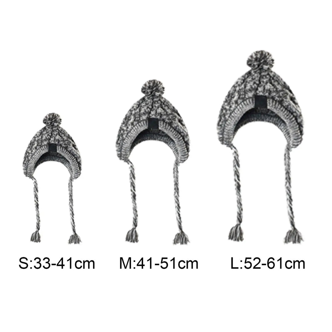 🐾 Cozy Cable-Knit Dog Hat – Winter Warmth with Style - Ditzy Petunia