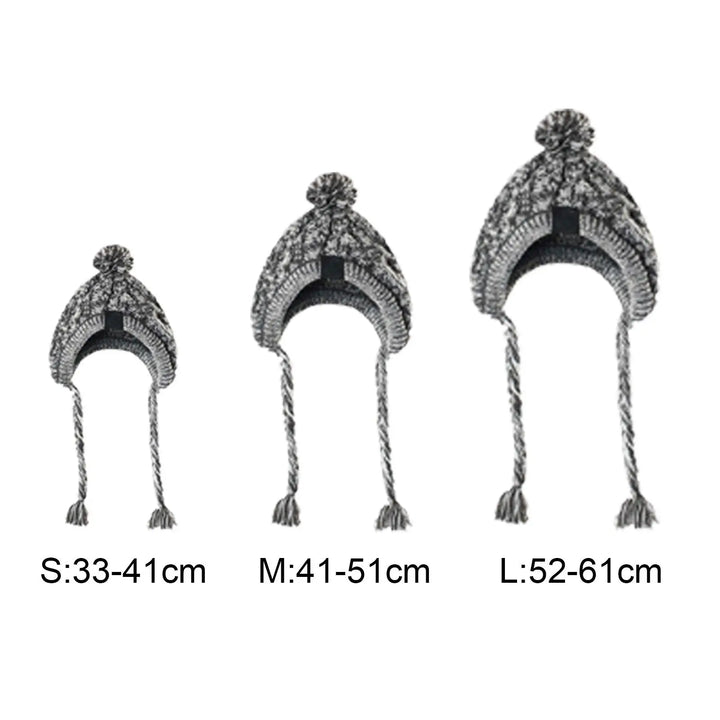 🐾 Cozy Cable-Knit Dog Hat – Winter Warmth with Style - Ditzy Petunia