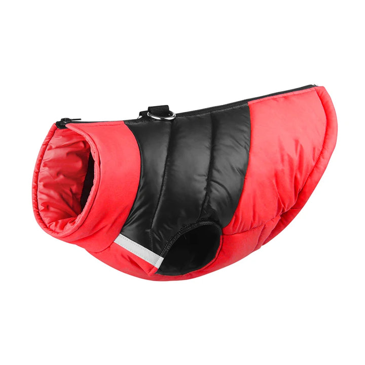 Waterproof Dog Coat – Reflective Winter Jacket for Small &amp; Large Dogs, Poodle, French Bulldog, Labrador, Pug - Ditzy Petunia