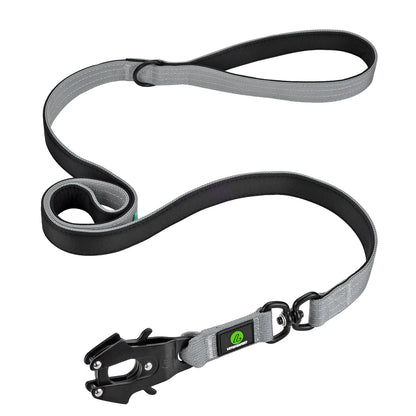 Tactical Nylon Dog Collar with Handle – Adjustable, Padded, and Heavy-Duty for Large Dogs