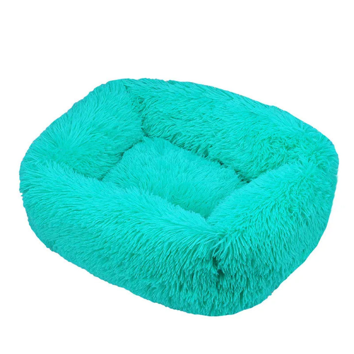 Luxury Plush Dog Bed - Washable Calming Pet Bed for Small, Medium, and Large Dogs Ditzy Petunia
