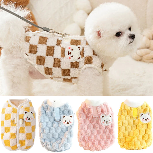 Cute Bear Dog Sweater – Soft & Cozy Knitwear for Small Dogs