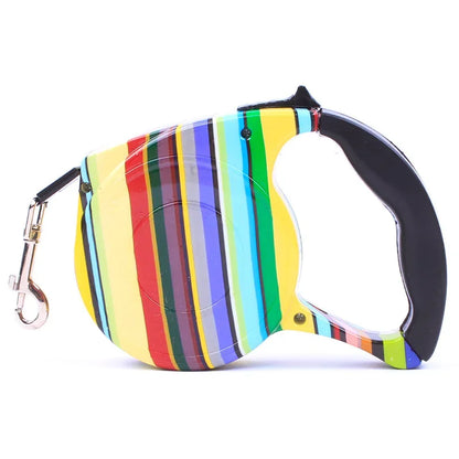 Retractable Dog Leash with Quick Lock – Tangle-Free Tape Lead for Small to Large Dogs